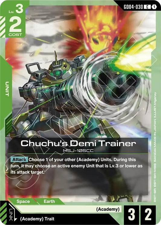 Image for Chuchu's Demi Trainer - Gundam Card Game
