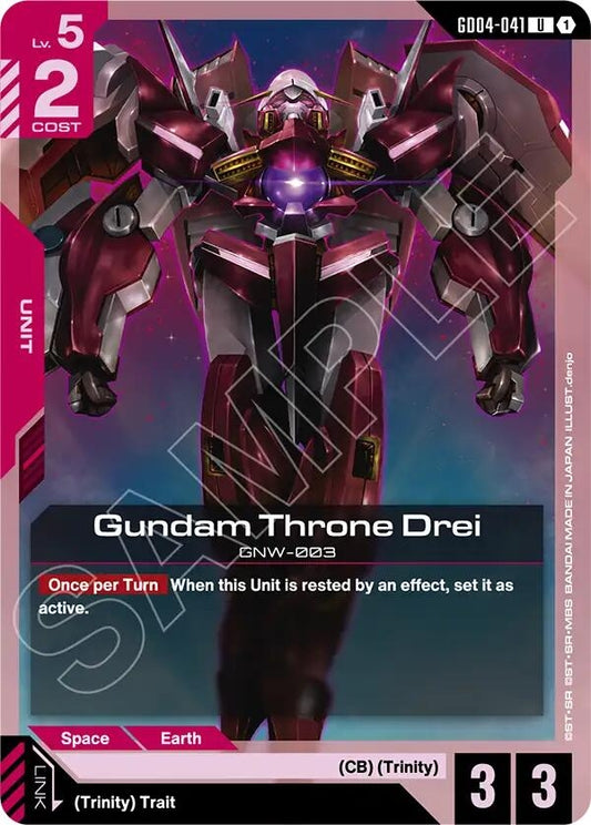 Image for Gundam Throne Drei - Gundam Card Game