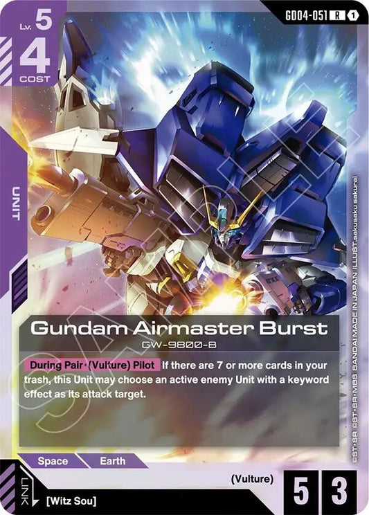 Image for Gundam Airmaster Burst - Gundam Card Game