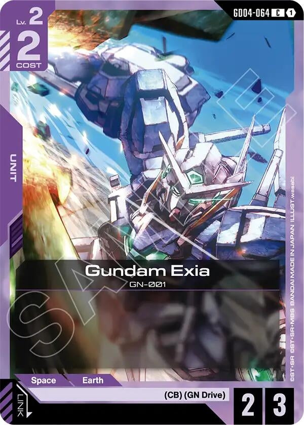 Image for Gundam Exia (GD04-064) - Gundam Card Game