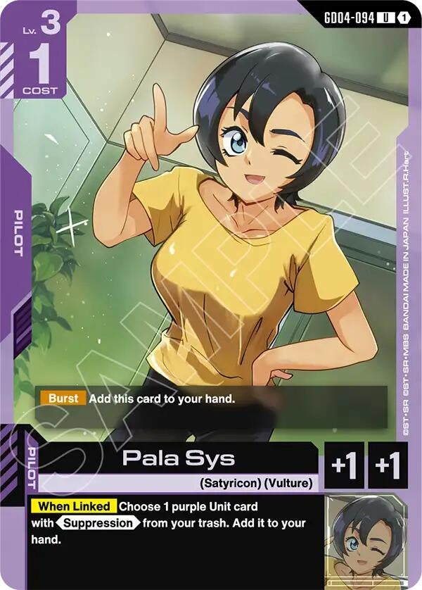 Image for Pala Sys - Gundam Card Game