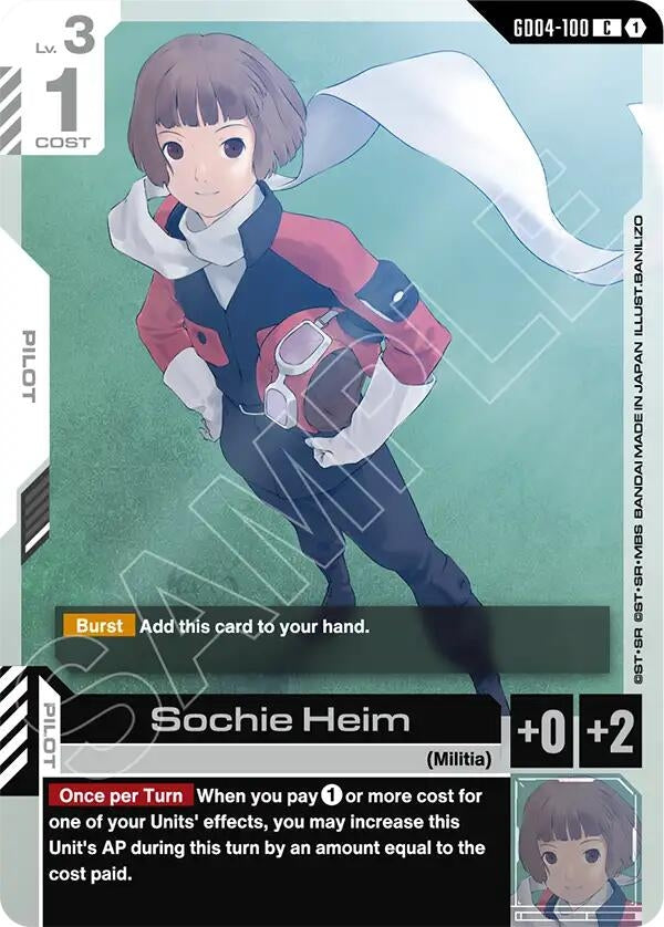 Image for Sochie Heim - Gundam Card Game