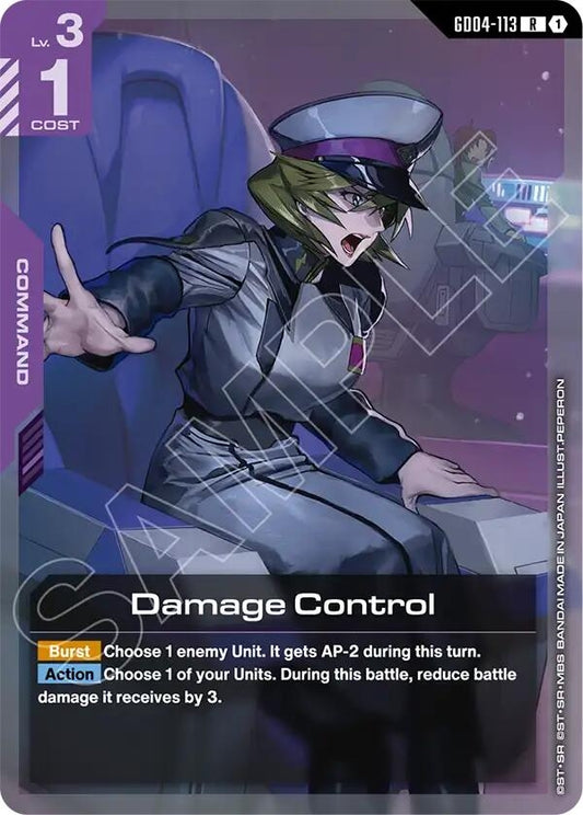 Image for Damage Control - Gundam Card Game