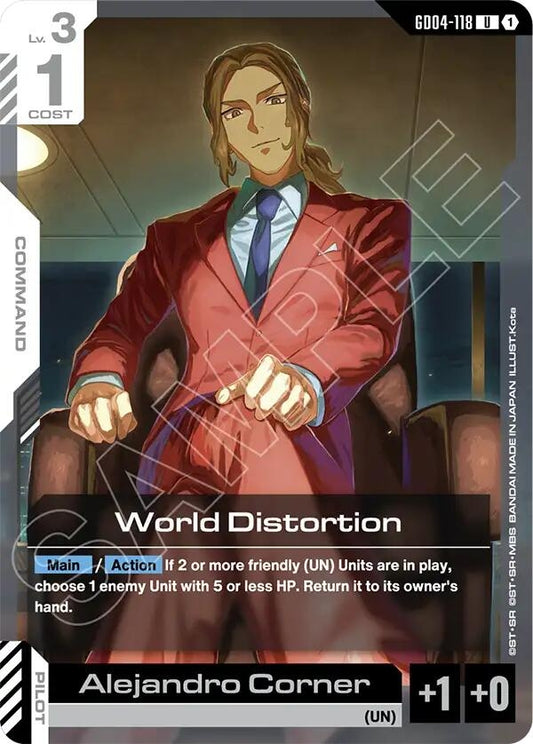 Image for World Distortion - Gundam Card Game