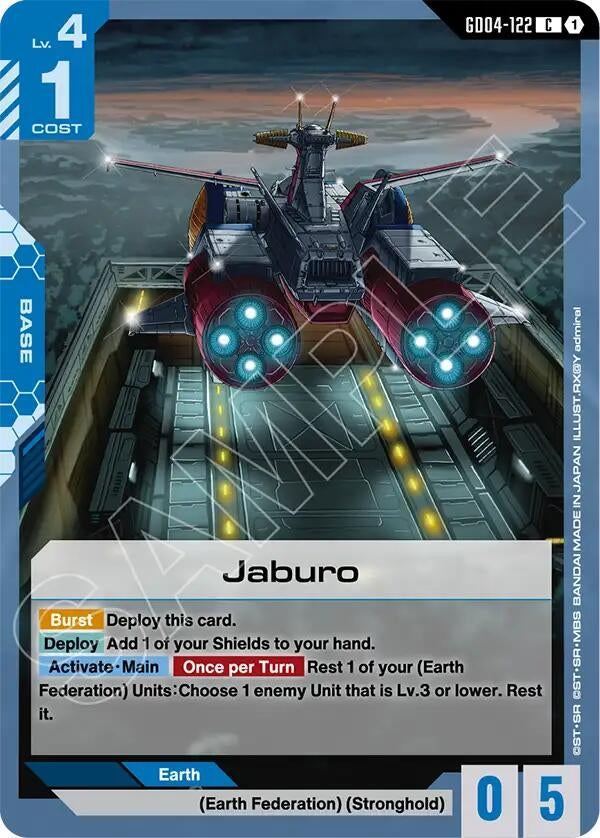 Image for Jaburo - Gundam Card Game