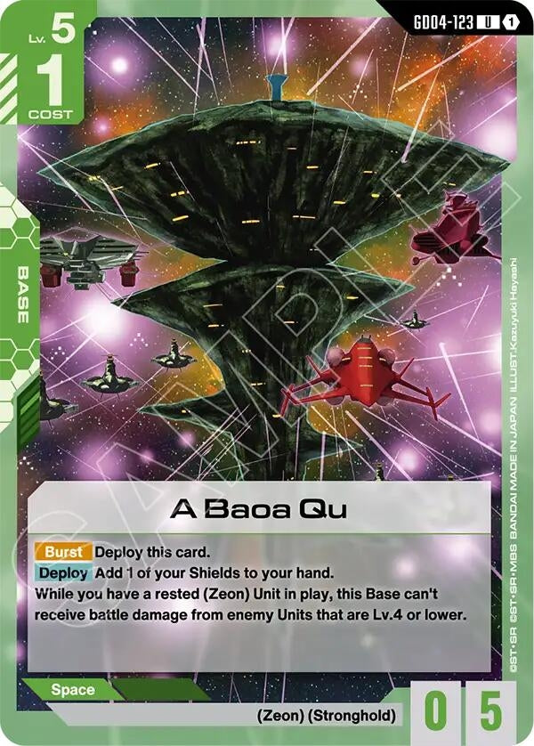Image for A Baoa Qu - Gundam Card Game