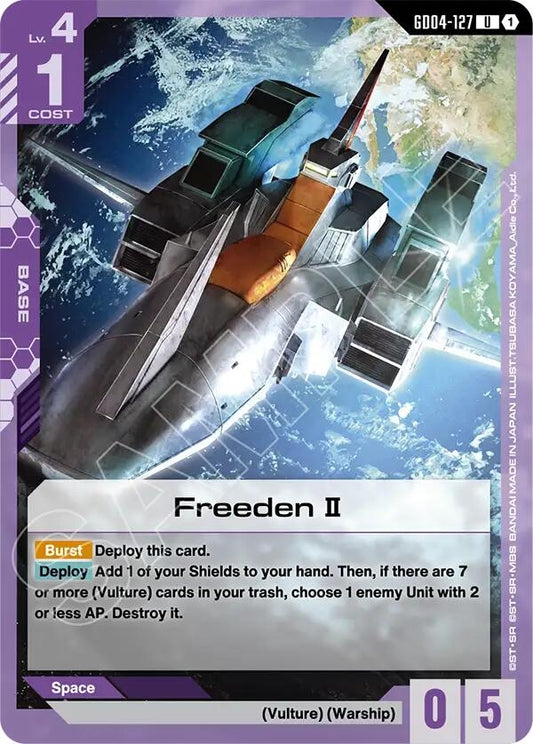 Image for Freeden II - Gundam Card Game