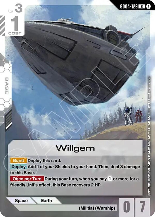 Image for Willgem - Gundam Card Game
