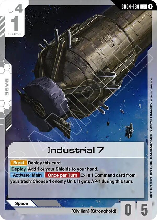 Image for Industrial 7 - Gundam Card Game