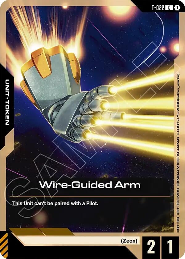 Image for Wire-Guided Arm - Gundam Card Game