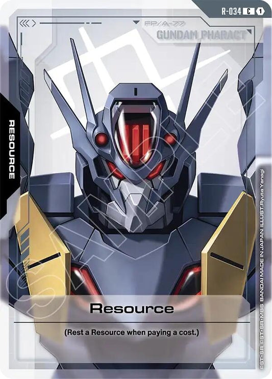 Image for Resource (R-034) - Gundam Card Game