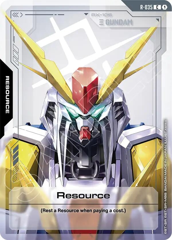 Image for Resource (R-035) - Gundam Card Game