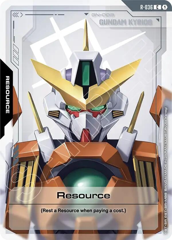 Image for Resource (R-036) - Gundam Card Game