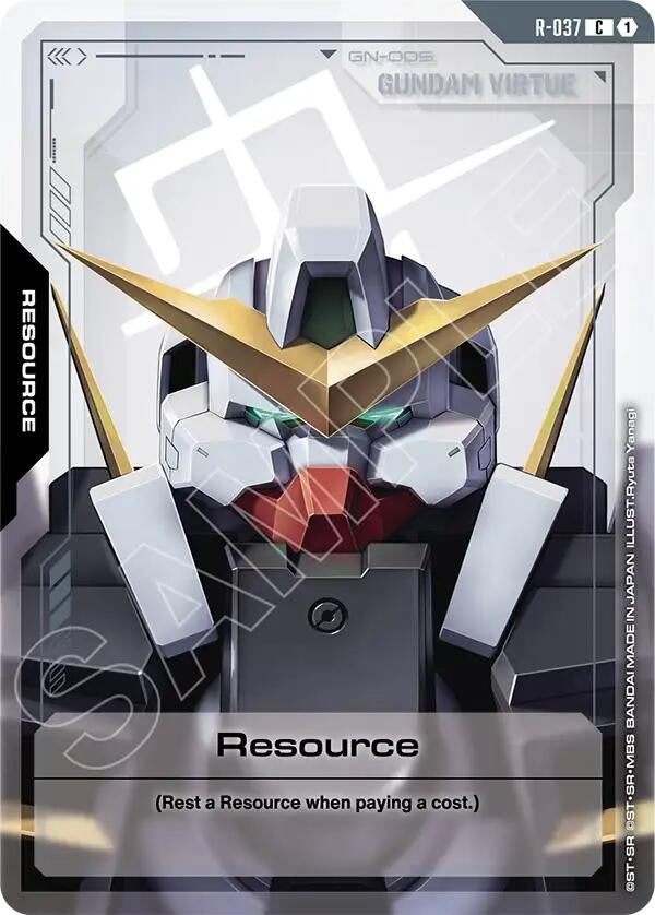 Image for Resource (R-037) - Gundam Card Game