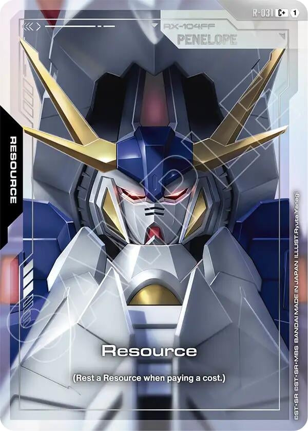 Image for Resource (R-031) (C+) - Gundam Card Game