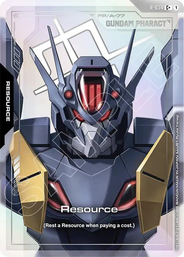 Image for Resource (R-034) (C+) - Gundam Card Game