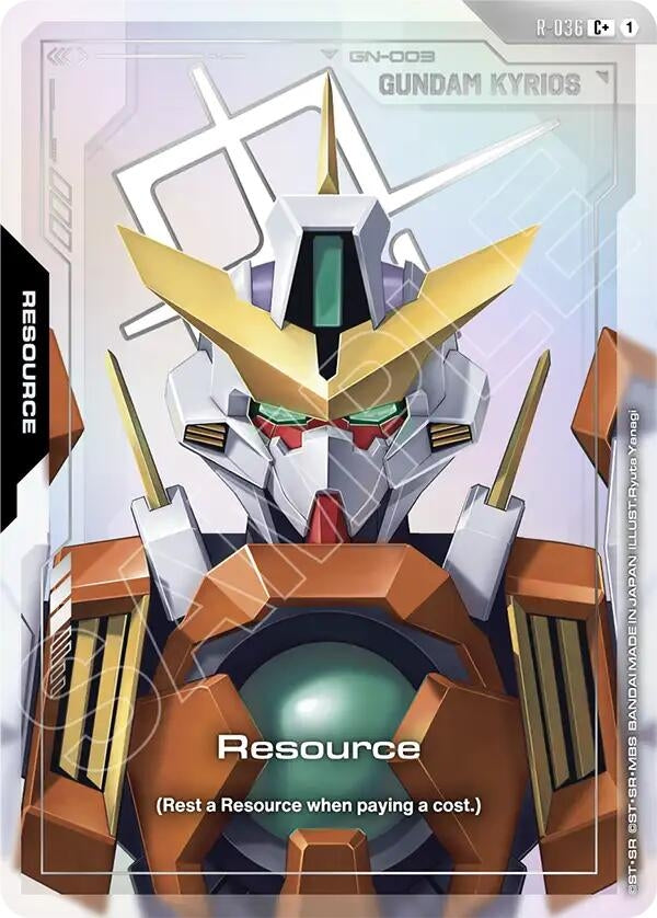 Image for Resource (R-036) (C+) - Gundam Card Game