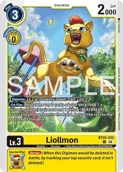 Image for Liollmon - Digimon Card Game