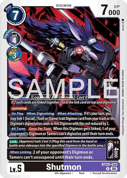 Image for Shutmon - Digimon Card Game
