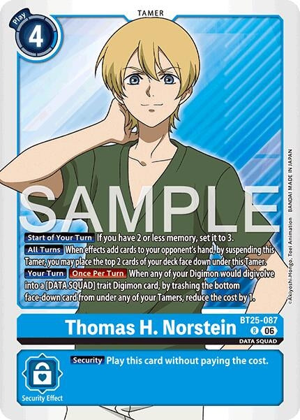 Image for Thomas H. Norstein - Digimon Card Game