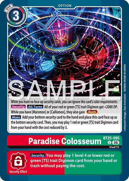 Image for Paradise Colosseum - Digimon Card Game