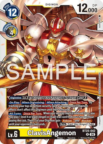 Image for ClavisAngemon - Digimon Card Game