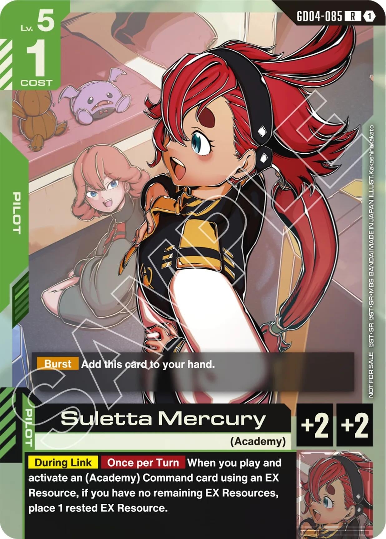 Image for Suletta Mercury (GD04 Release Event) - Gundam Card Game