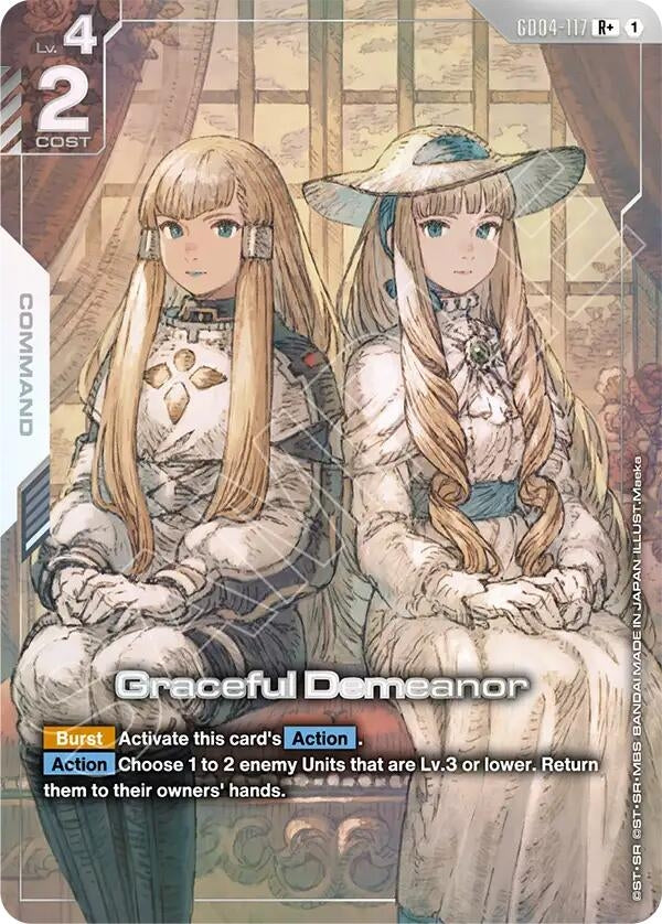 Image for Graceful Demeanor (R+) - Gundam Card Game