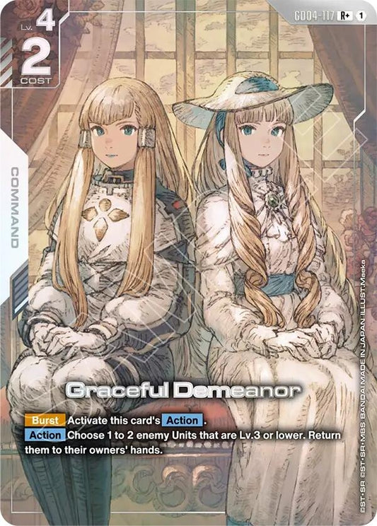 Image for Graceful Demeanor (R+) - Gundam Card Game