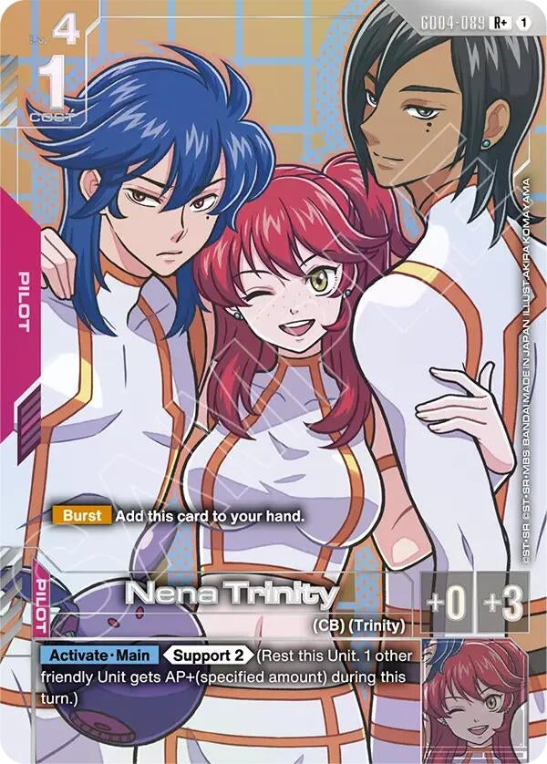 Image for Nena Trinity (R+) - Gundam Card Game
