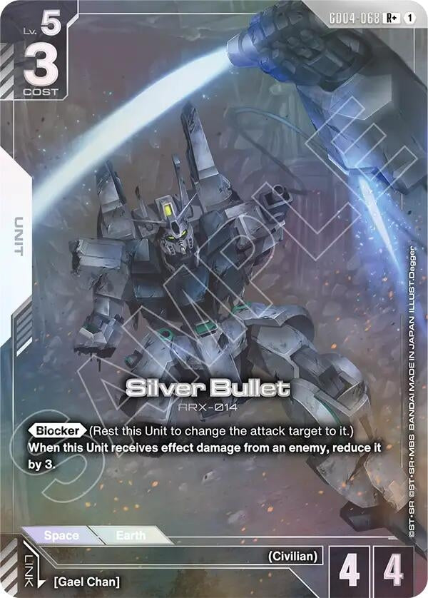 Image for Silver Bullet (R+) - Gundam Card Game
