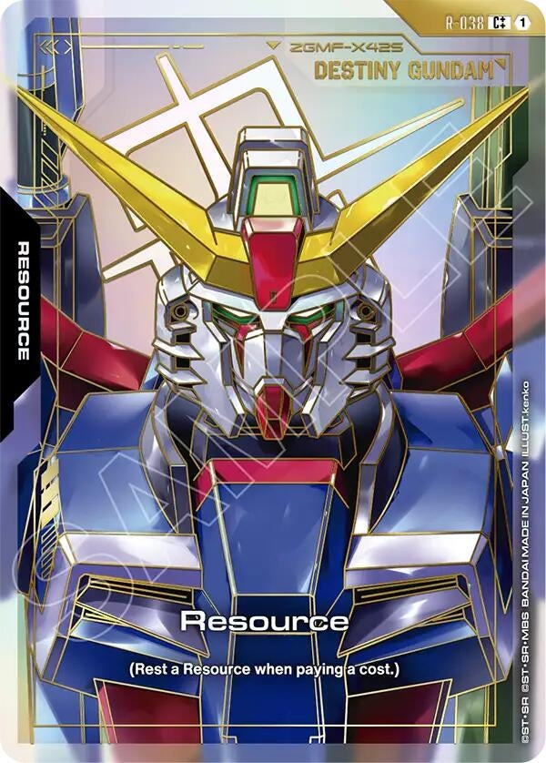 Image for Resource (R-038) (C++) - Gundam Card Game