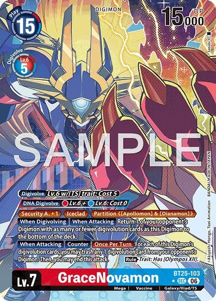 Image for GraceNovamon (Alternate Art) - Digimon Card Game