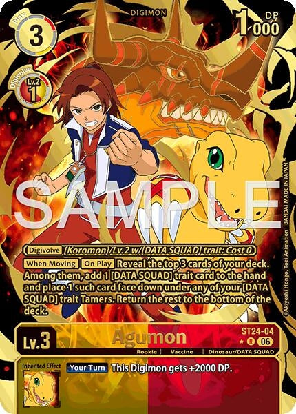 Image for Agumon (Rare Pull) - Digimon Card Game