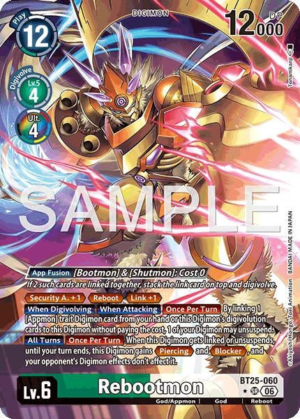 Image for Rebootmon (Alternate Art) - Digimon Card Game
