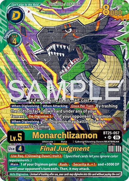 Image for Monarchlizamon // Final Judgement (Alternate Art) - Digimon Card Game