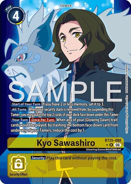 Image for Kyo Sawashiro (Alternate Art) - Digimon Card Game