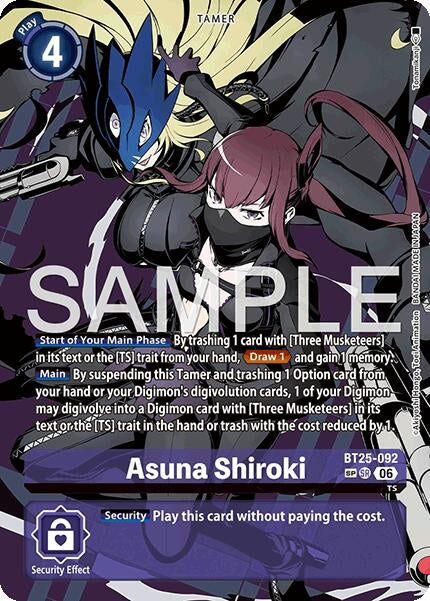 Image for Asuna Shiroki (SP) - Digimon Card Game