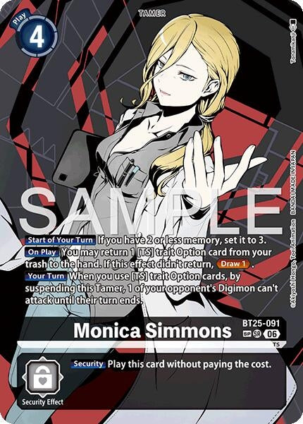 Image for Monica Simmons (SP) - Digimon Card Game