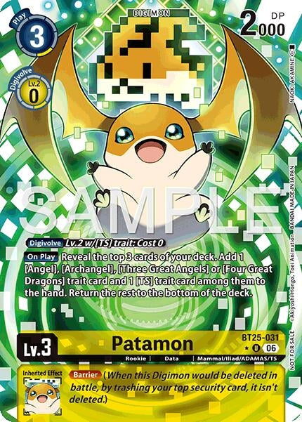 Image for Patamon (Full Art) - Digimon Card Game
