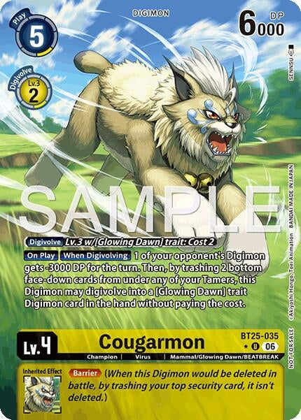 Image for Cougarmon (Full Art) - Digimon Card Game