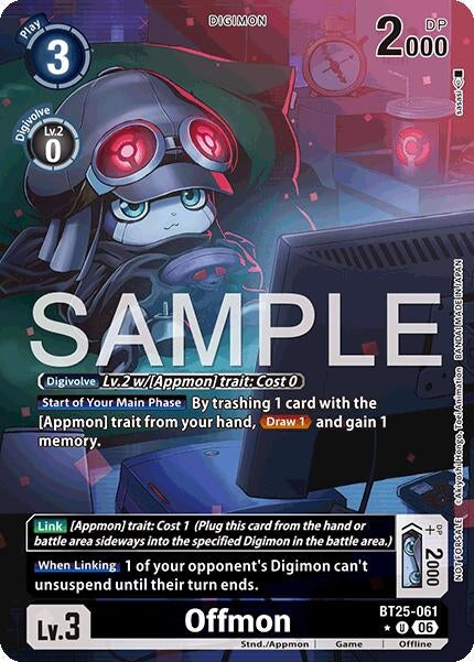 Image for Offmon (Full Art) - Digimon Card Game