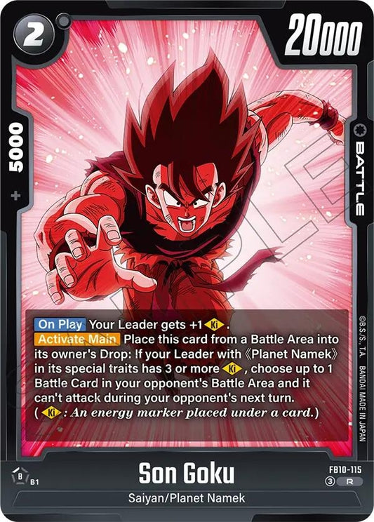 Image for Son Goku - FB10-115 - Dragon Ball Super: Fusion World
