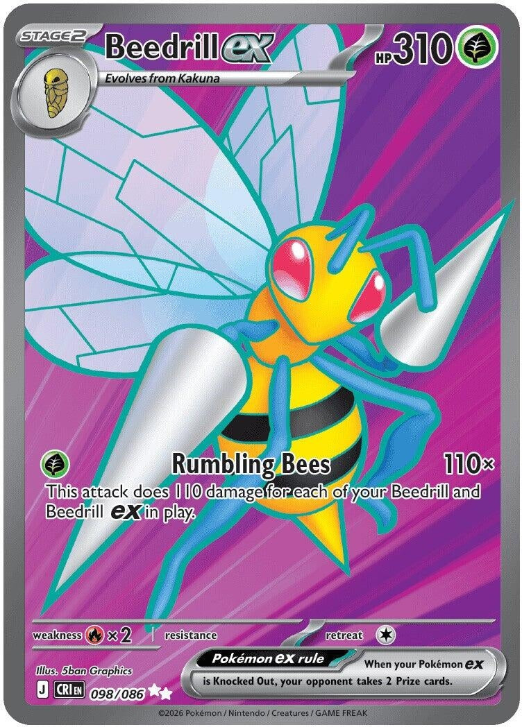 Image for Beedrill ex - Pokemon