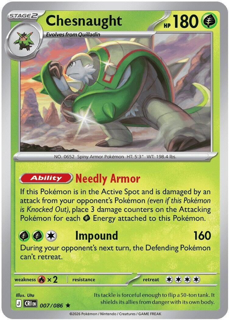 Image for Chesnaught - Pokemon