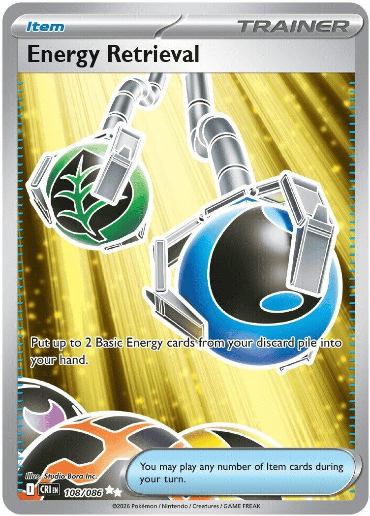Image for Energy Retrieval - Pokemon