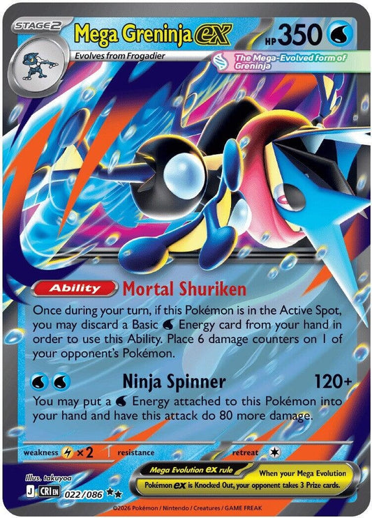 Image for Mega Greninja ex - Pokemon