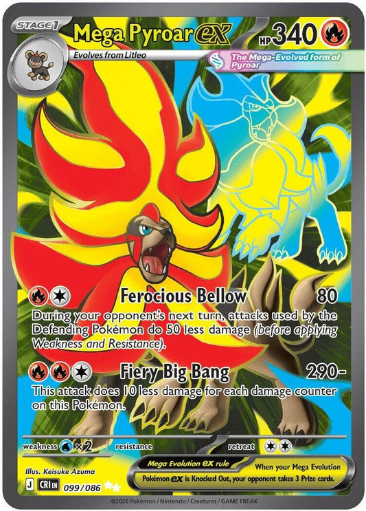 Image for Mega Pyroar ex - Pokemon