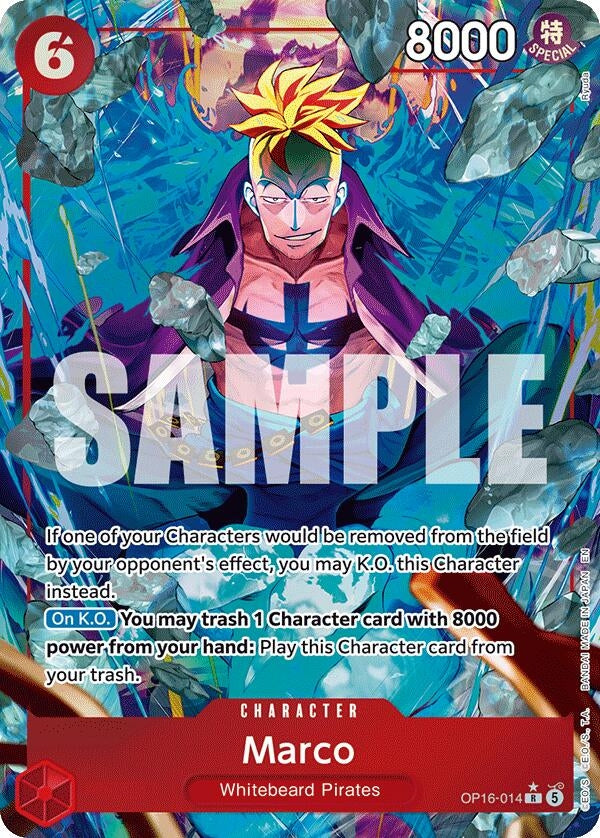 Image for Marco (Alternate Art) - One Piece Card Game