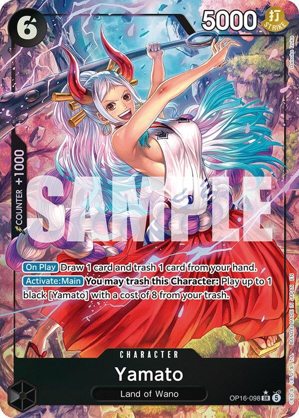 Image for Yamato (098) (Alternate Art) - One Piece Card Game